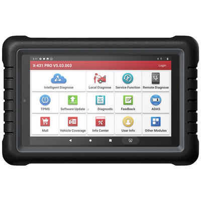Varredor diagnóstico dos PROFISSIONAIS V completo do lançamento X431 da tabuleta do sistema do varredor OBD2 de Automotriz