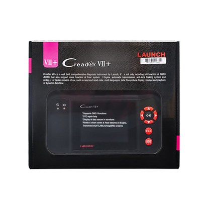 Sistema de Full ECU do leitor de código do varredor de Creader VII+ Wifi Obd2 do lançamento