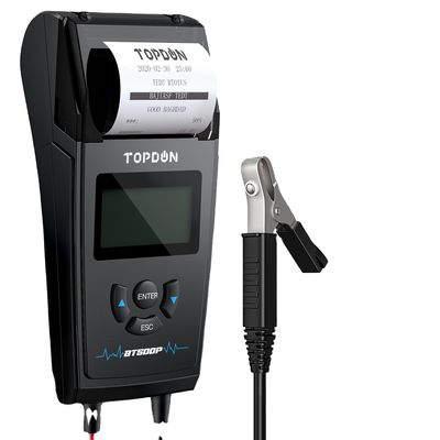 Verificador solar T da capacidade da bateria do carro 12V 24V do analisador do bloco de BT500P